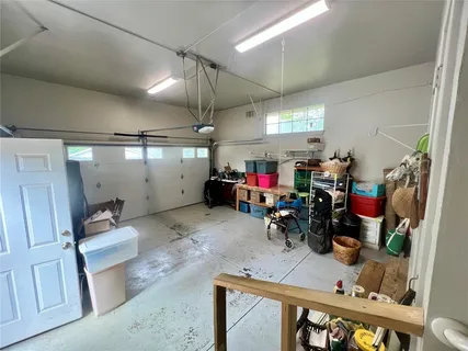 a view of a room with storage and utility