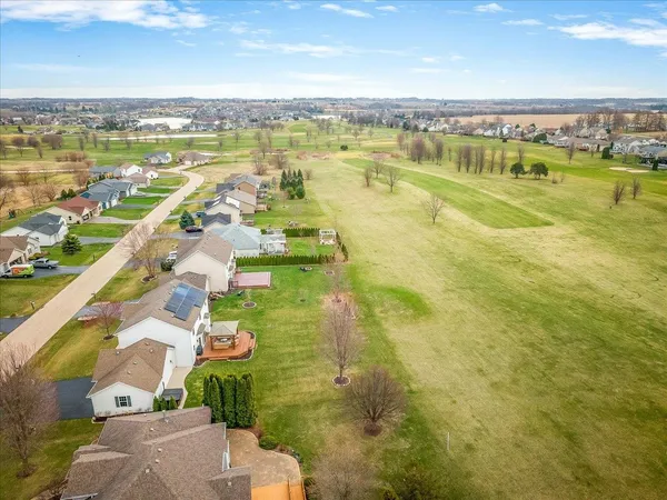 a view of a city with an ocean view