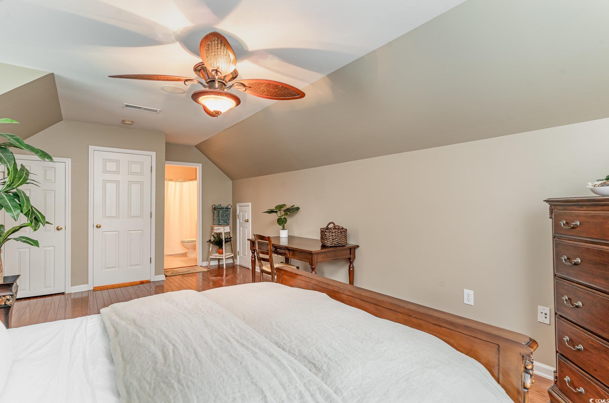 3533 Arrowhead Boulevard Myrtle Beach, SC 29579 - Photo 23 of 31 Bedroom featuring ceiling fan, ensuite bathroom, h