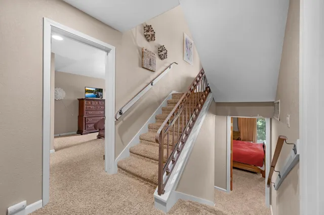 a view of entryway and hall