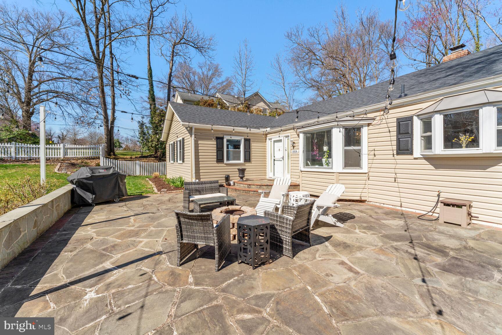 1816 Collingwood Road Alexandria, VA 22308 - Photo 3 of 29 Peaceful fire-pit setting.
