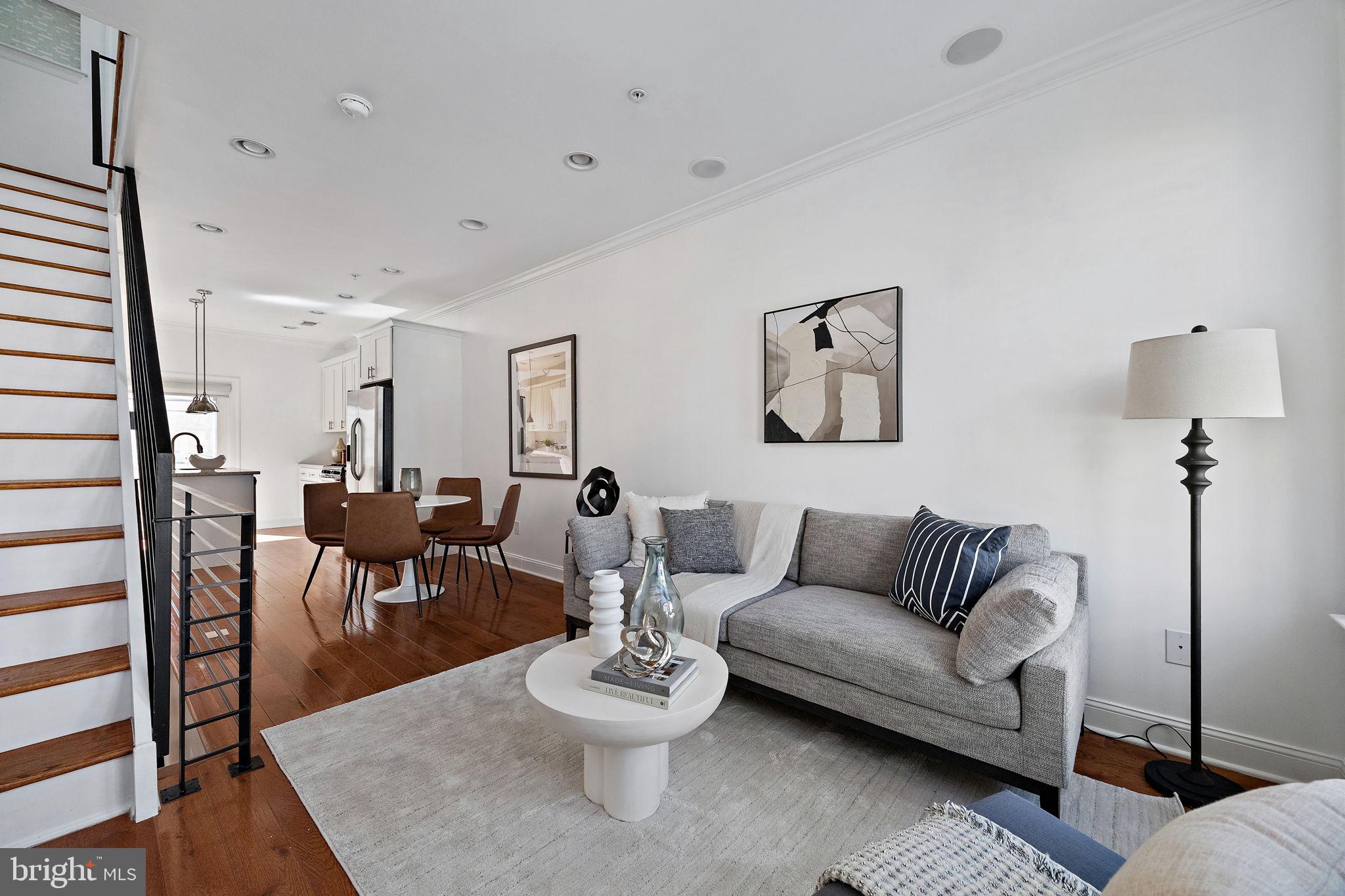 432 Mercy Street Philadelphia, PA 19148 - Photo 4 of 36 a living room with furniture and wooden floor