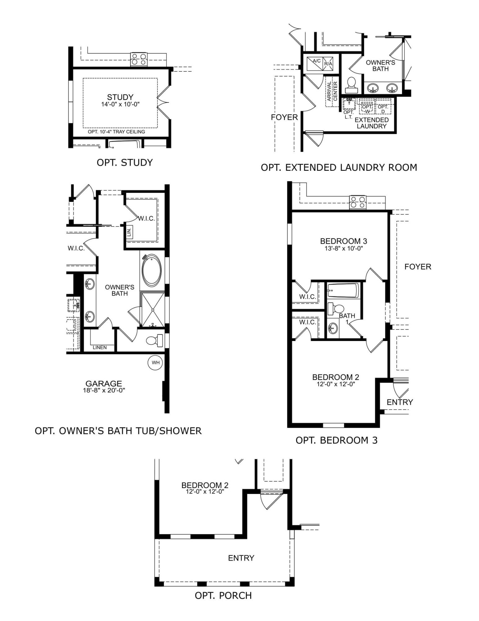 4682 Southwest Millbrook Lane Stuart, FL 34997 - Photo 19 of 20 Floor Plan Options