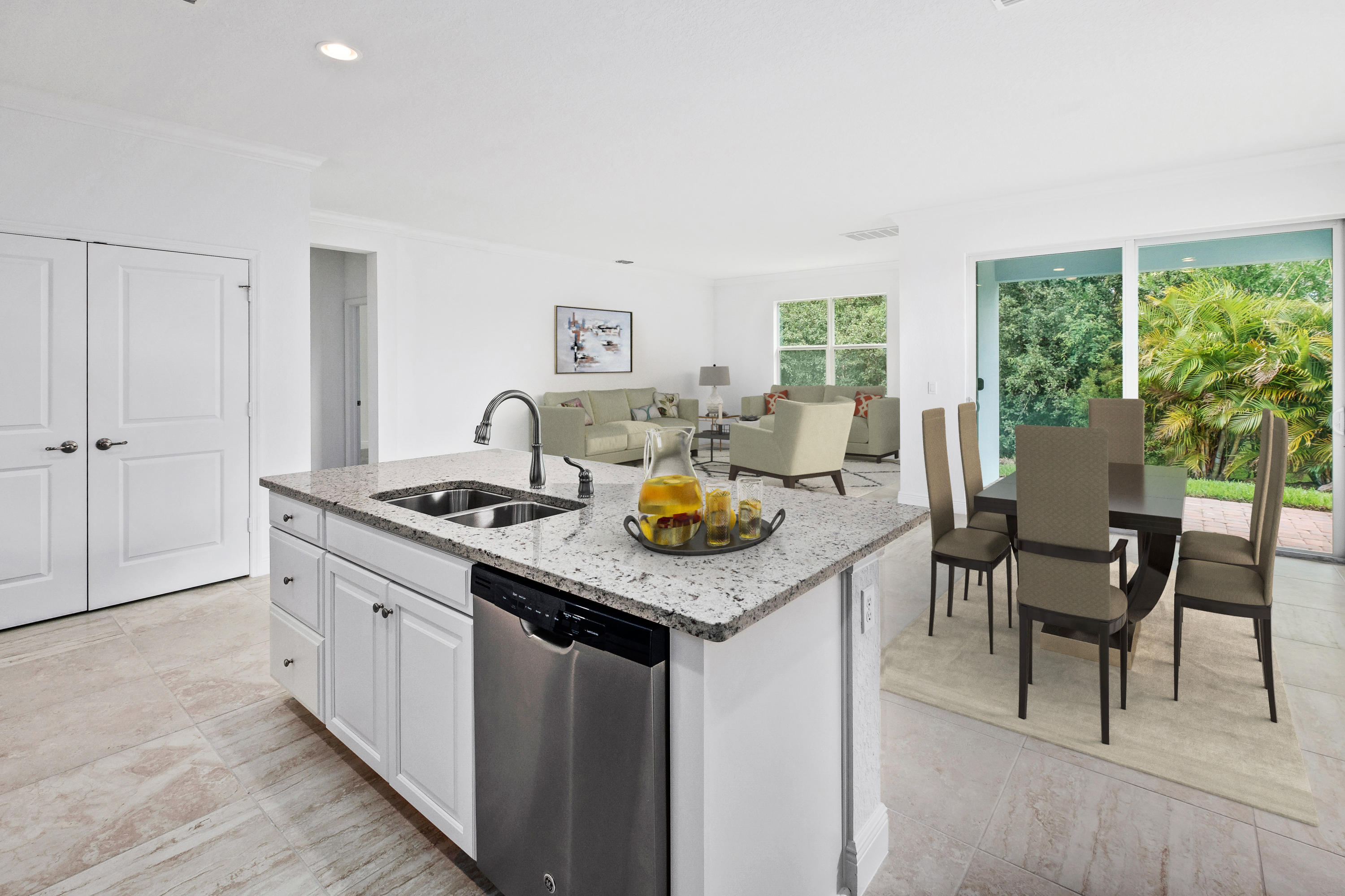4682 Southwest Millbrook Lane Stuart, FL 34997 - Photo 5 of 20 Kitchen/Dining Area