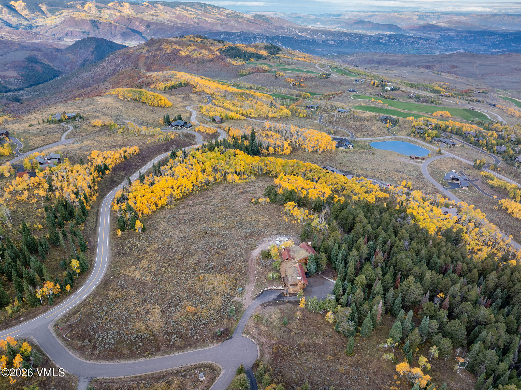 59 Jacksons Path Edwards, CO 81632 - Photo 57 of 58 2509_59_jacksons_path_aerial_fall_g
