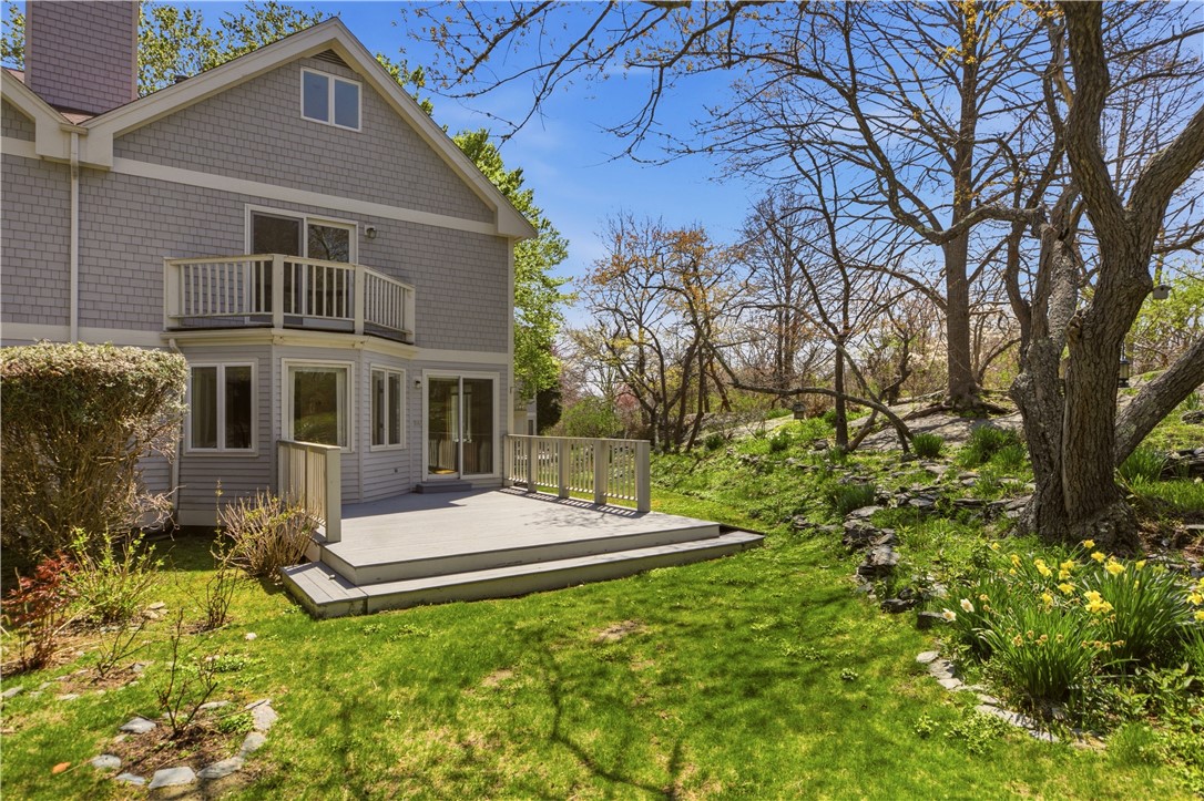 15 Hammersmith Road, Unit 30A Newport, RI 02840 - Photo 49 of 49 Backyard deck/porch off living room.