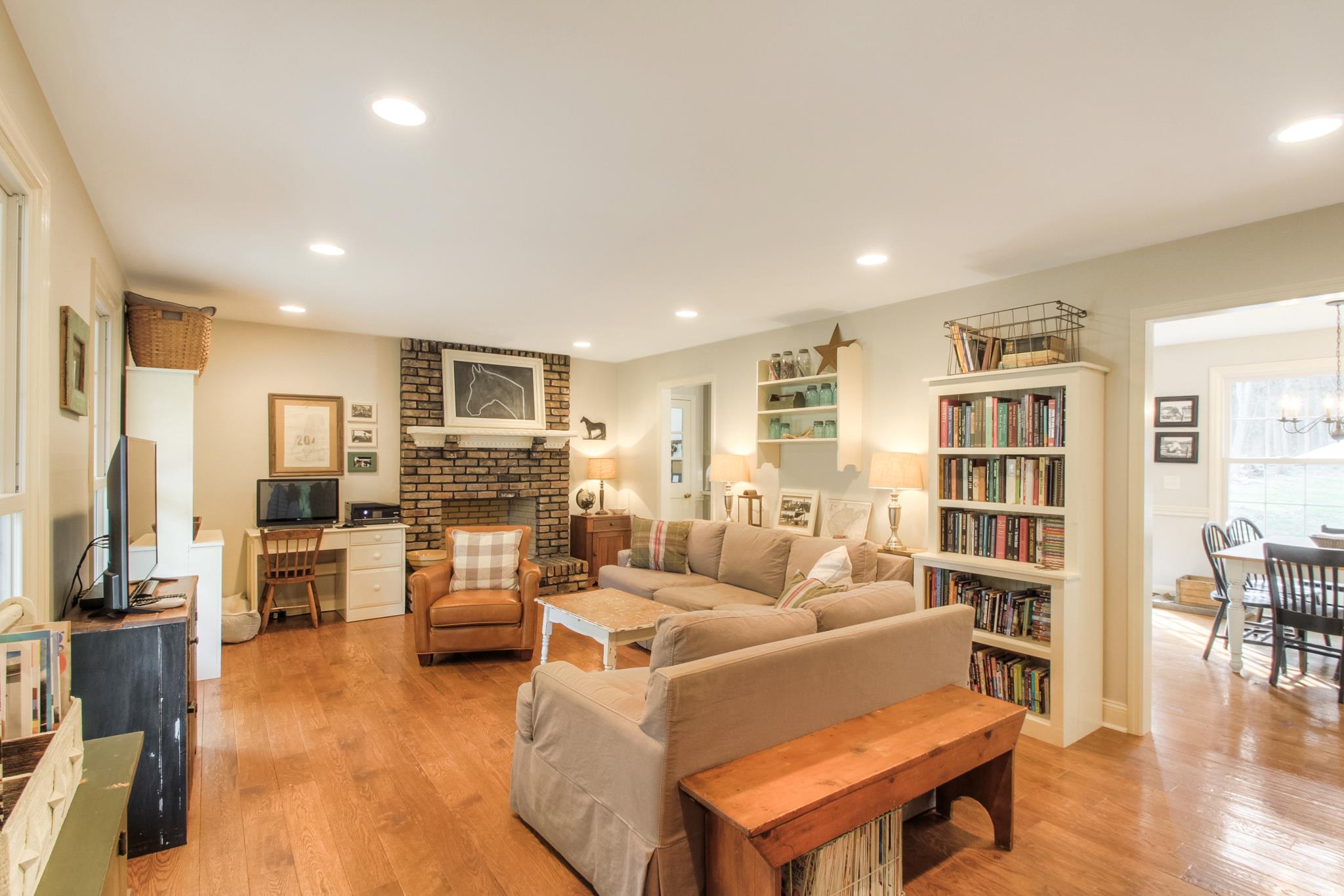 3637 North Chapel Road Franklin, TN 37067 - Photo 2 of 30 a living room with furniture and a wooden floor