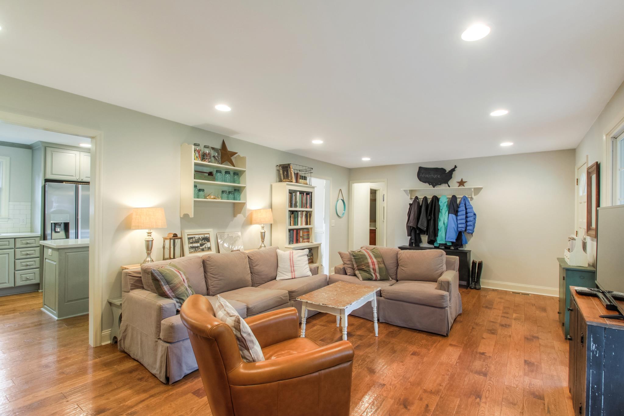 3637 North Chapel Road Franklin, TN 37067 - Photo 5 of 30 a living room with furniture and a wooden floor