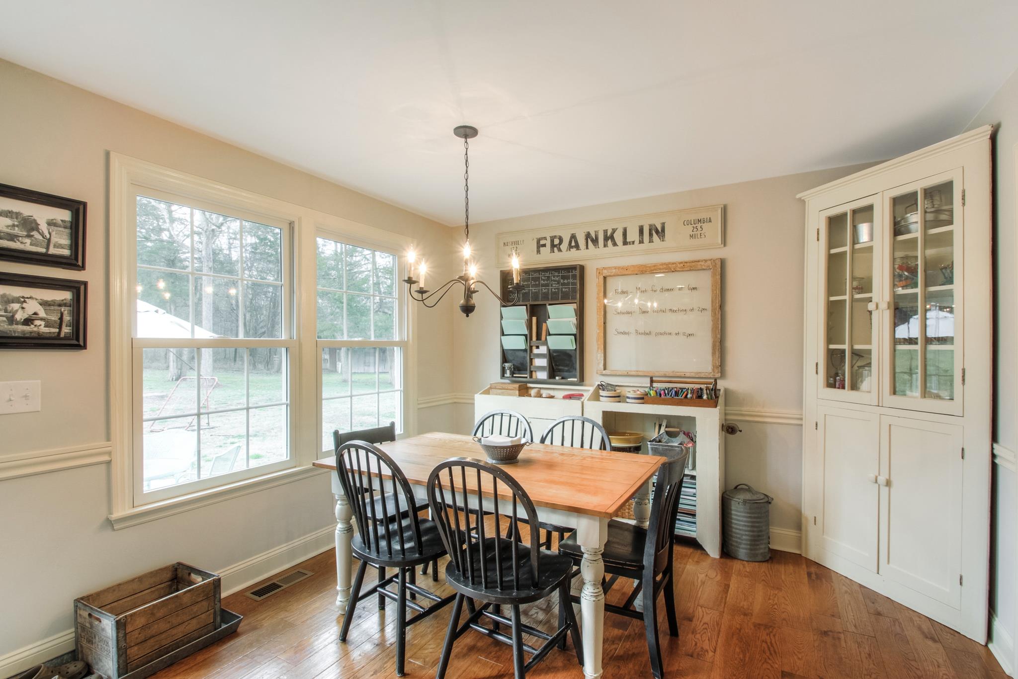 3637 North Chapel Road Franklin, TN 37067 - Photo 10 of 30 a view of a dining room with furniture window and outside view