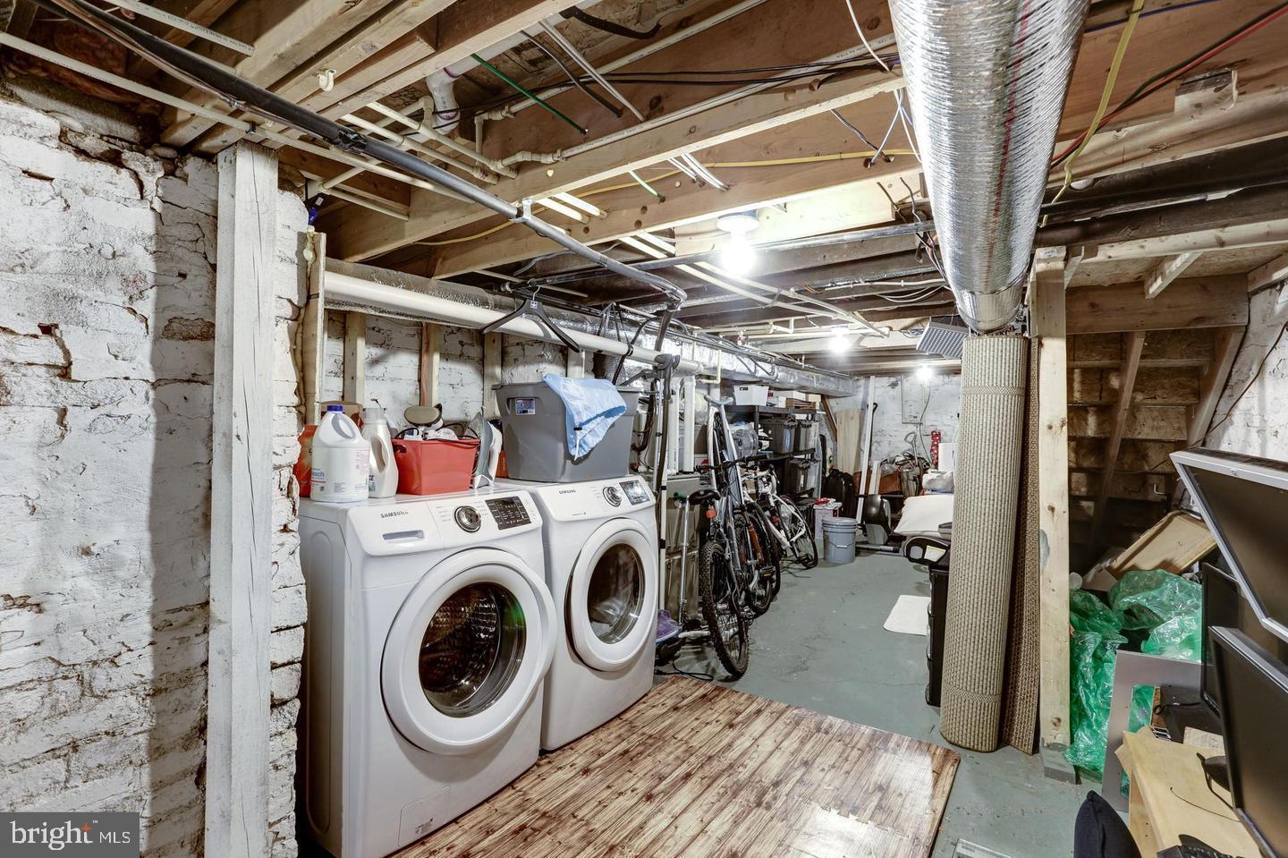 1816 Minnesota Avenue Southeast Washington, DC 20020 - Photo 13 of 13 a utility room with dryer and washer