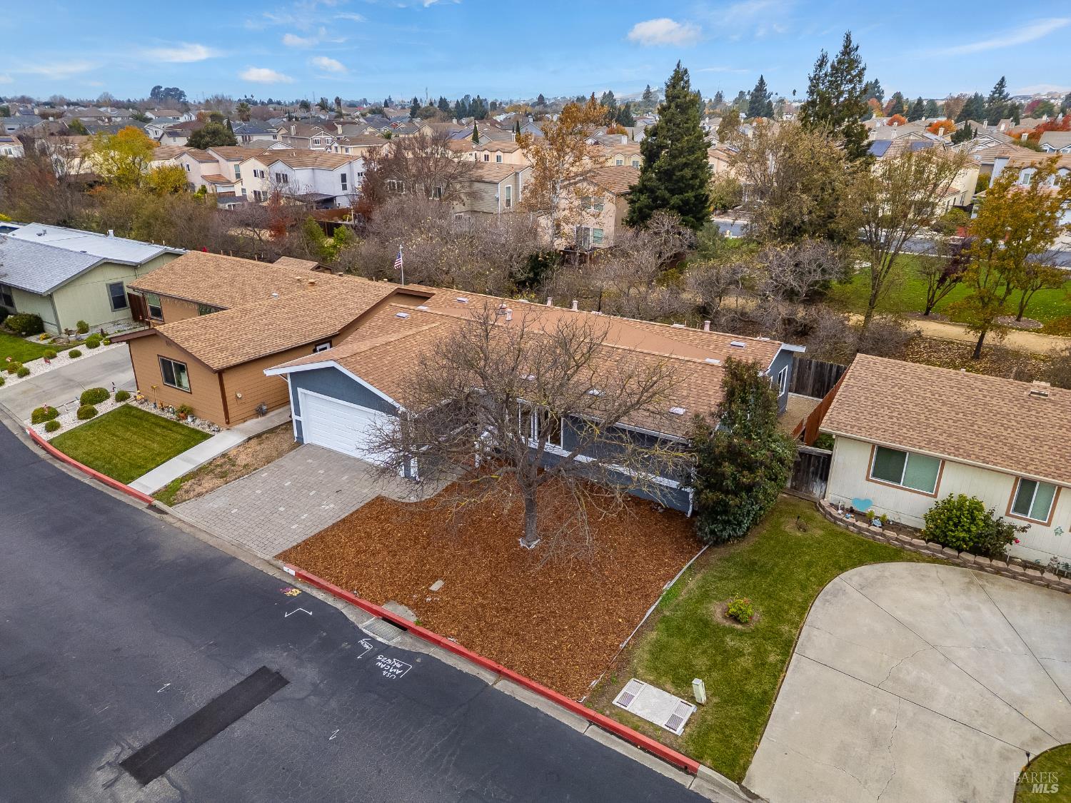 2555 Flosden Road, Unit 8 American Canyon, CA 94503 - Photo 48 of 58 an aerial view of a house
