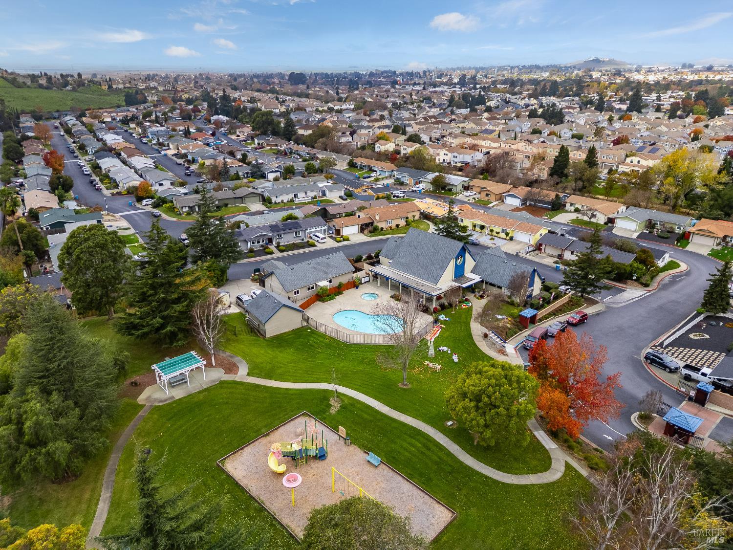 2555 Flosden Road, Unit 8 American Canyon, CA 94503 - Photo 56 of 58 an aerial view of a city