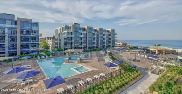 a view of a city with tall buildings