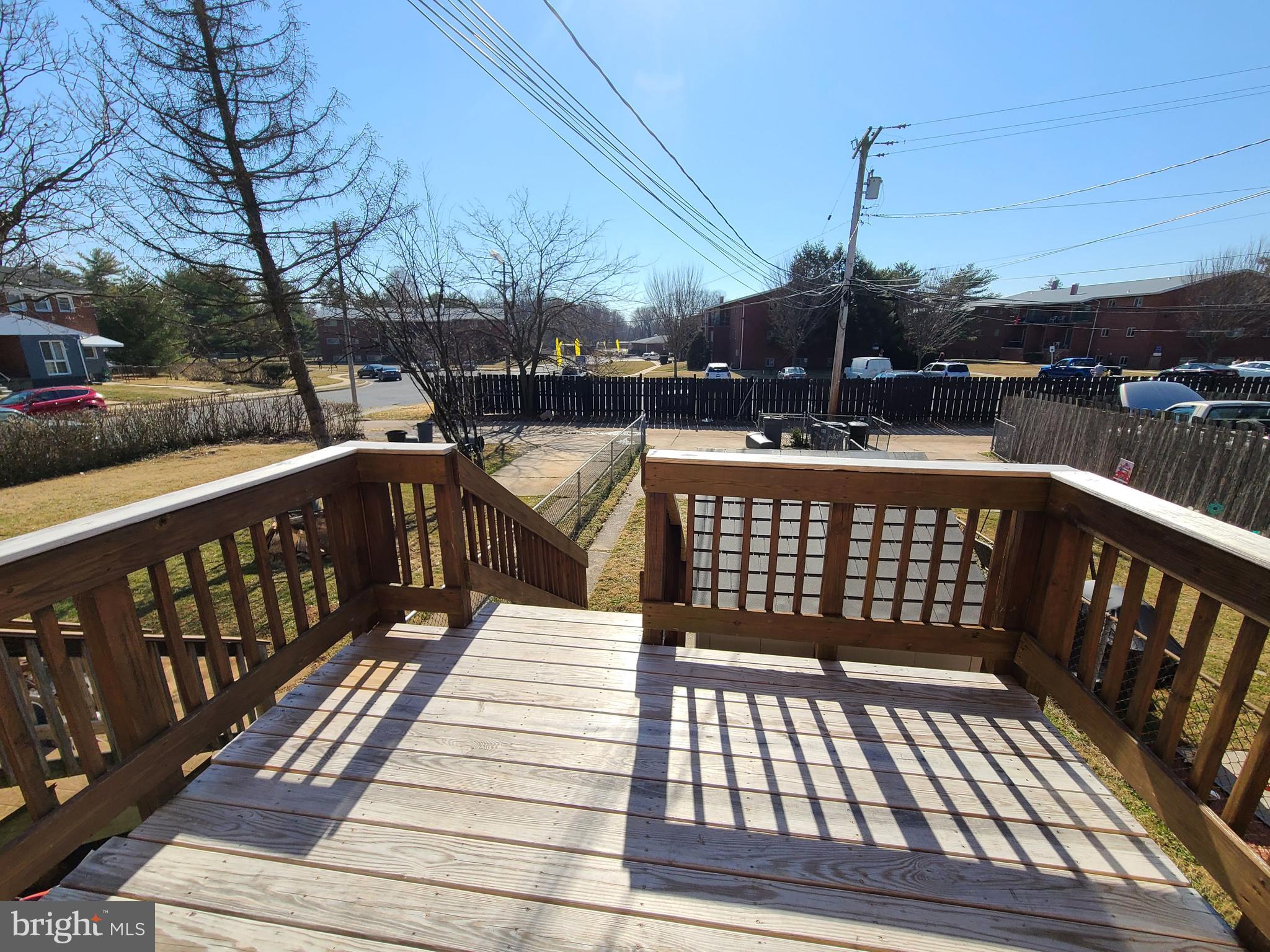 6802 Brookmill Road Baltimore, MD 21215 - Photo 29 of 36 Rear Deck