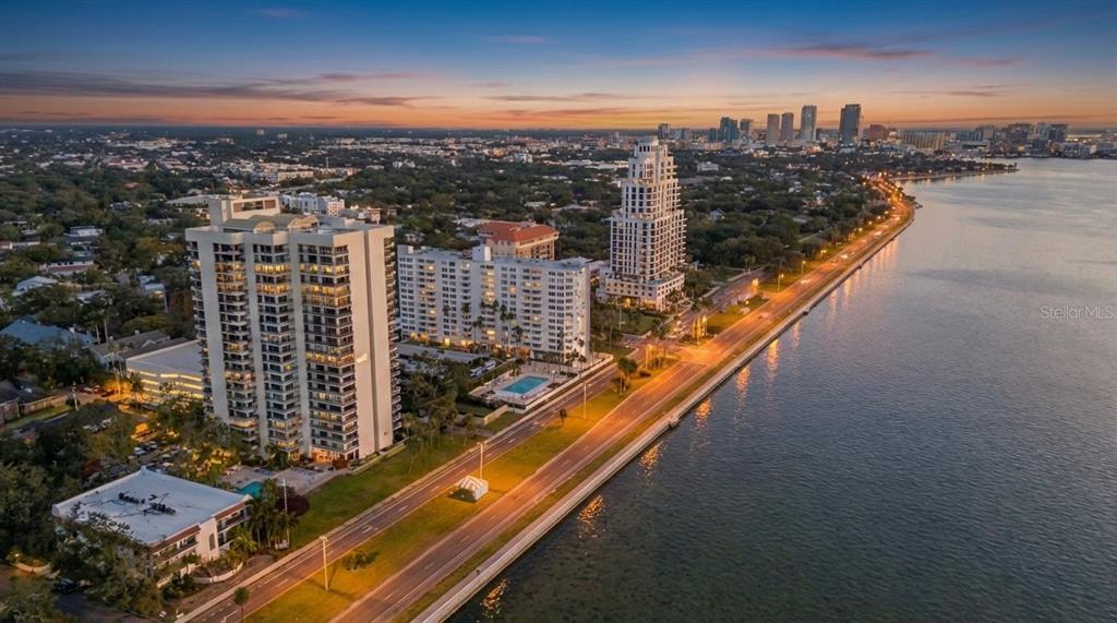 2413 Bayshore Boulevard, Unit 1004 Tampa, FL 33629 - Photo 36 of 36 a view of a city with tall buildings