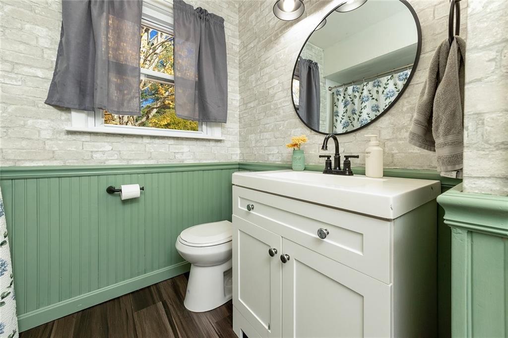 10 Fredonia Road Greenville, PA 16125 - Photo 18 of 28 a bathroom with a sink and a mirror