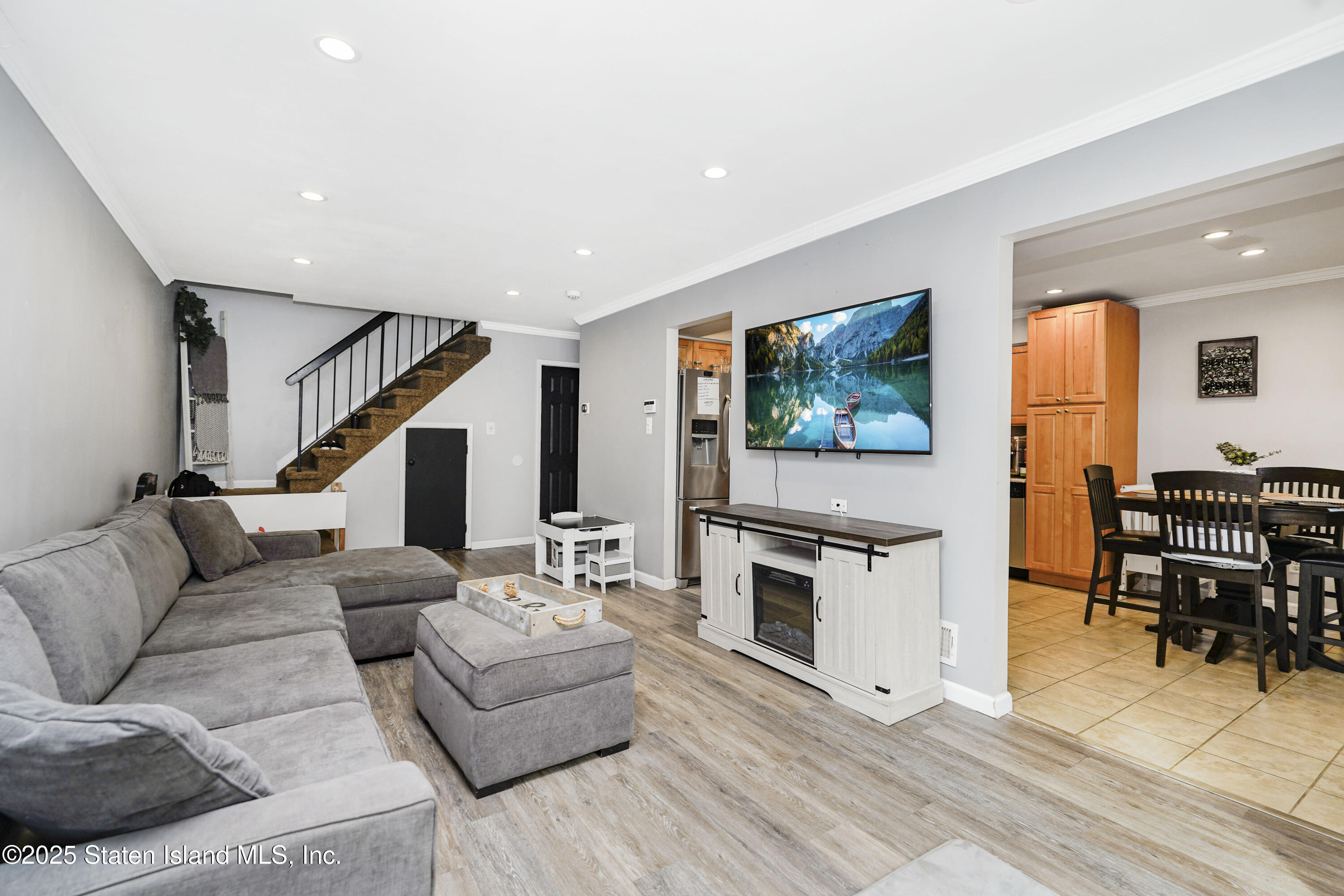 8 Mc Divitt Avenue, Unit A Staten Island, NY 10314 - Photo 8 of 30 Living room shot of Kitchen too