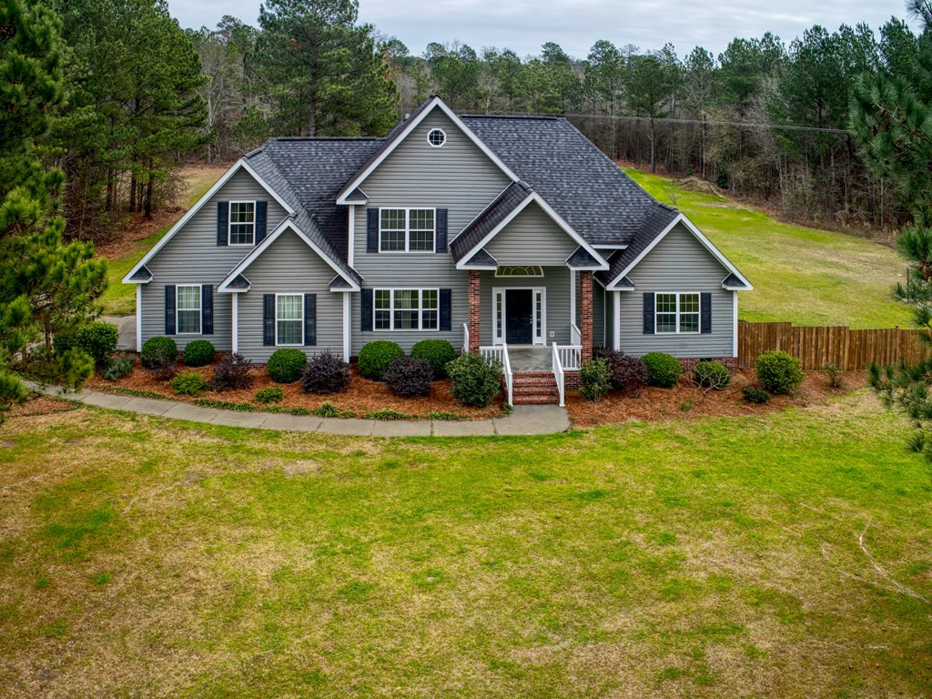 164 Hamelin Road Aiken, SC 29805 - Photo 2 of 38 a front view of a house with yard and green space