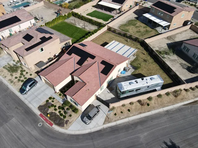 an aerial view of a city view