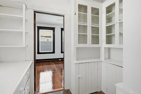 a view of front door