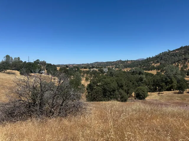 a view of a outdoor space with mountain view