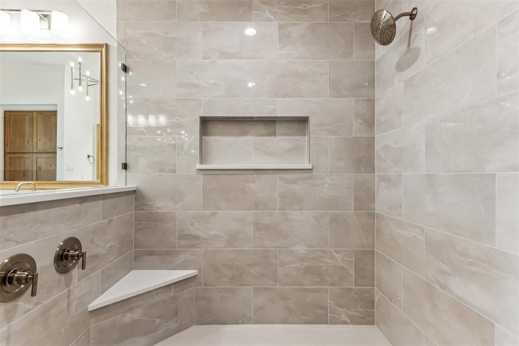 151 Ava Rose Lane Waxahachie, TX 75167 - Photo 22 of 32 a bathroom with a shower