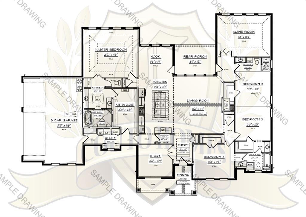 151 Ava Rose Lane Waxahachie, TX 75167 - Photo 32 of 32 a picture of a bathroom with mirror and sink
