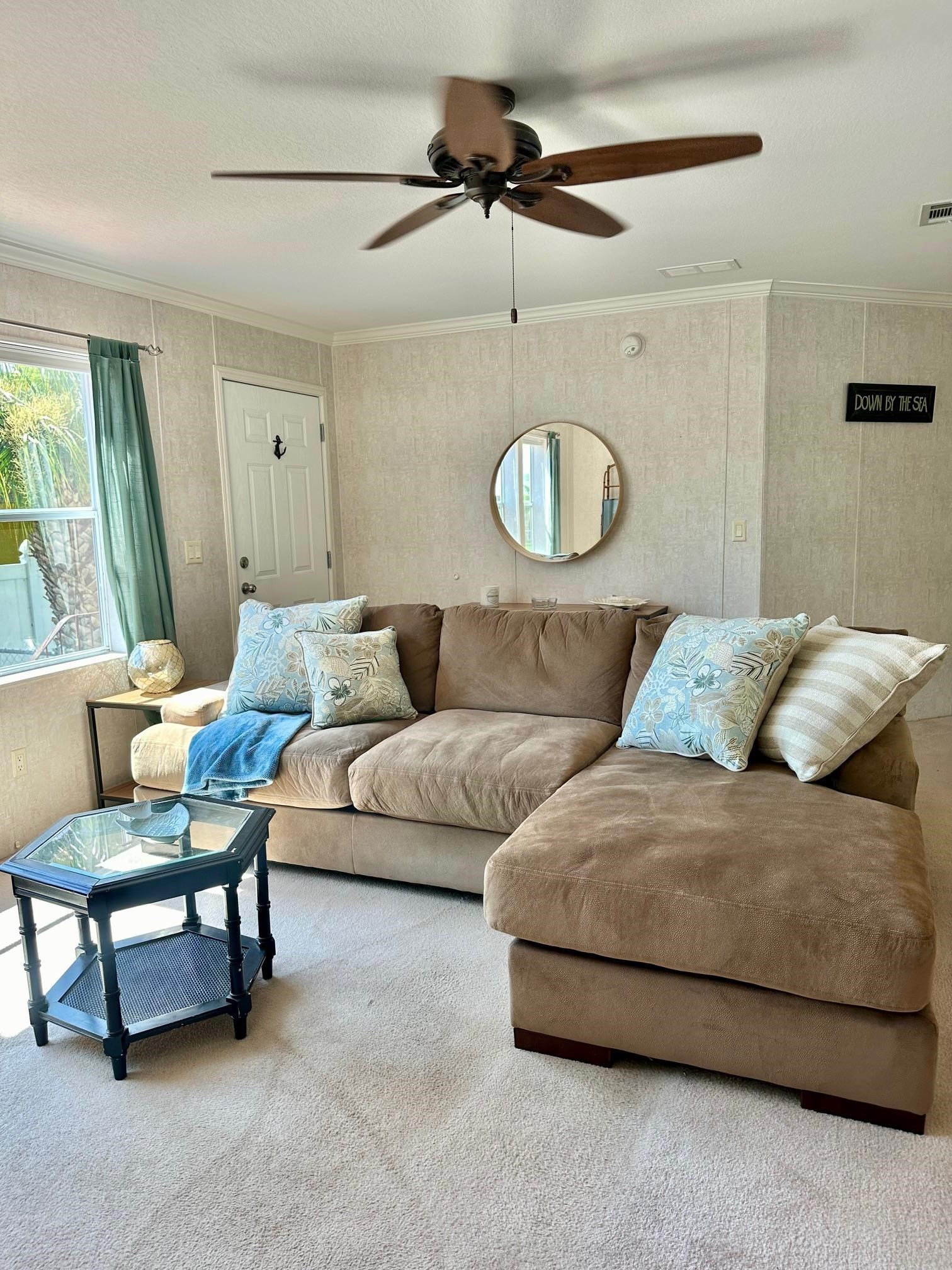 292 Majorca Road St. Augustine, FL 32080 - Photo 3 of 21 a living room with furniture and a large window