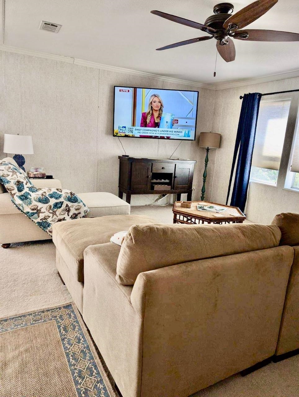 292 Majorca Road St. Augustine, FL 32080 - Photo 4 of 21 a living room with furniture and a flat screen tv