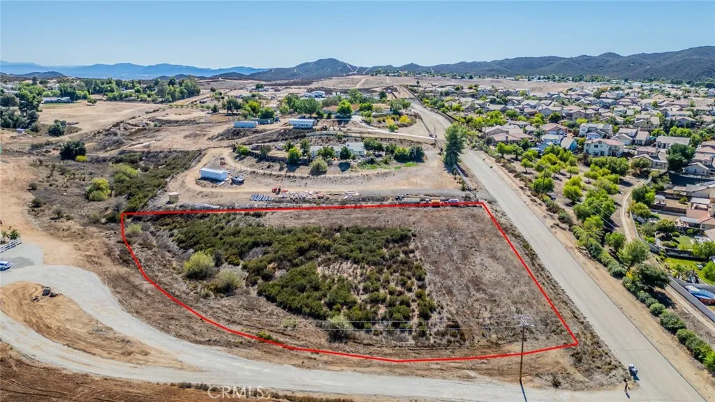 0 Sunset Menifee, CA 92584 - Photo 3 of 10 a view of a terrace with a garden and wooden floor