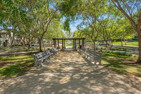 a view of outdoor space with trees