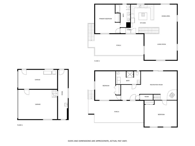 an aerial view of swimming pool