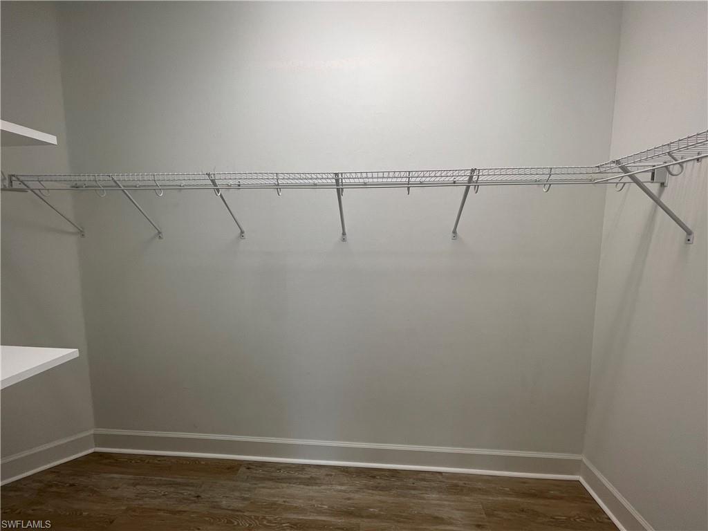 8217 Lucello Terrace West Naples, FL 34114 - Photo 21 of 41 a view of an empty walk in closet