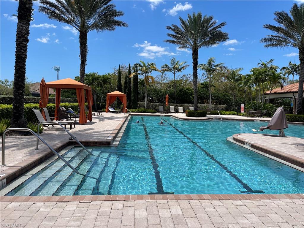 8217 Lucello Terrace West Naples, FL 34114 - Photo 33 of 41 a view of a backyard with sitting area