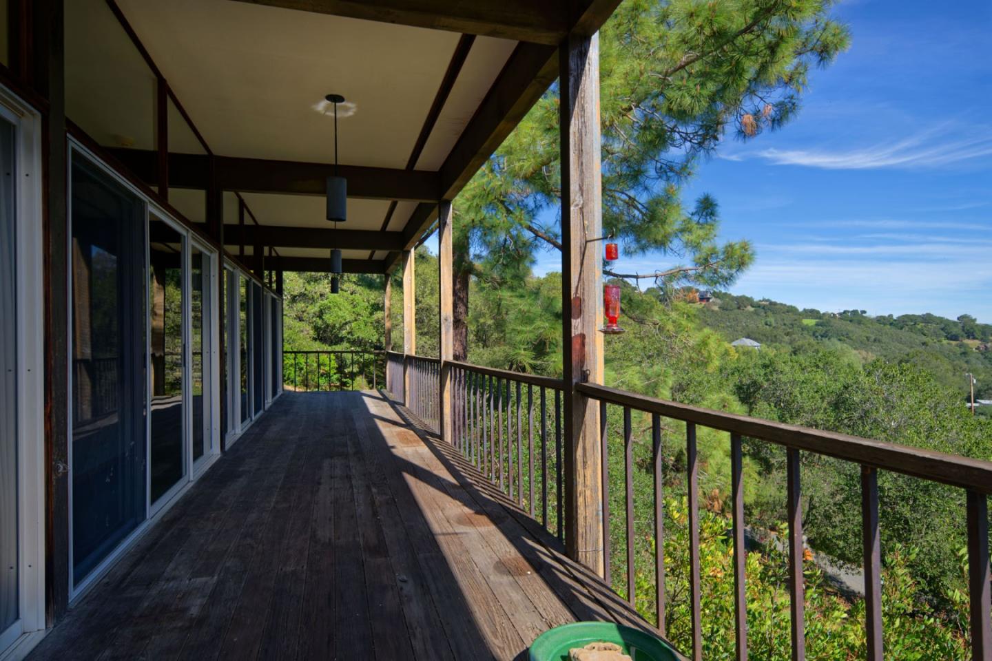 26969 Moody Road Los Altos Hills, CA 94022 - Photo 18 of 52 a view of a balcony with wooden floor