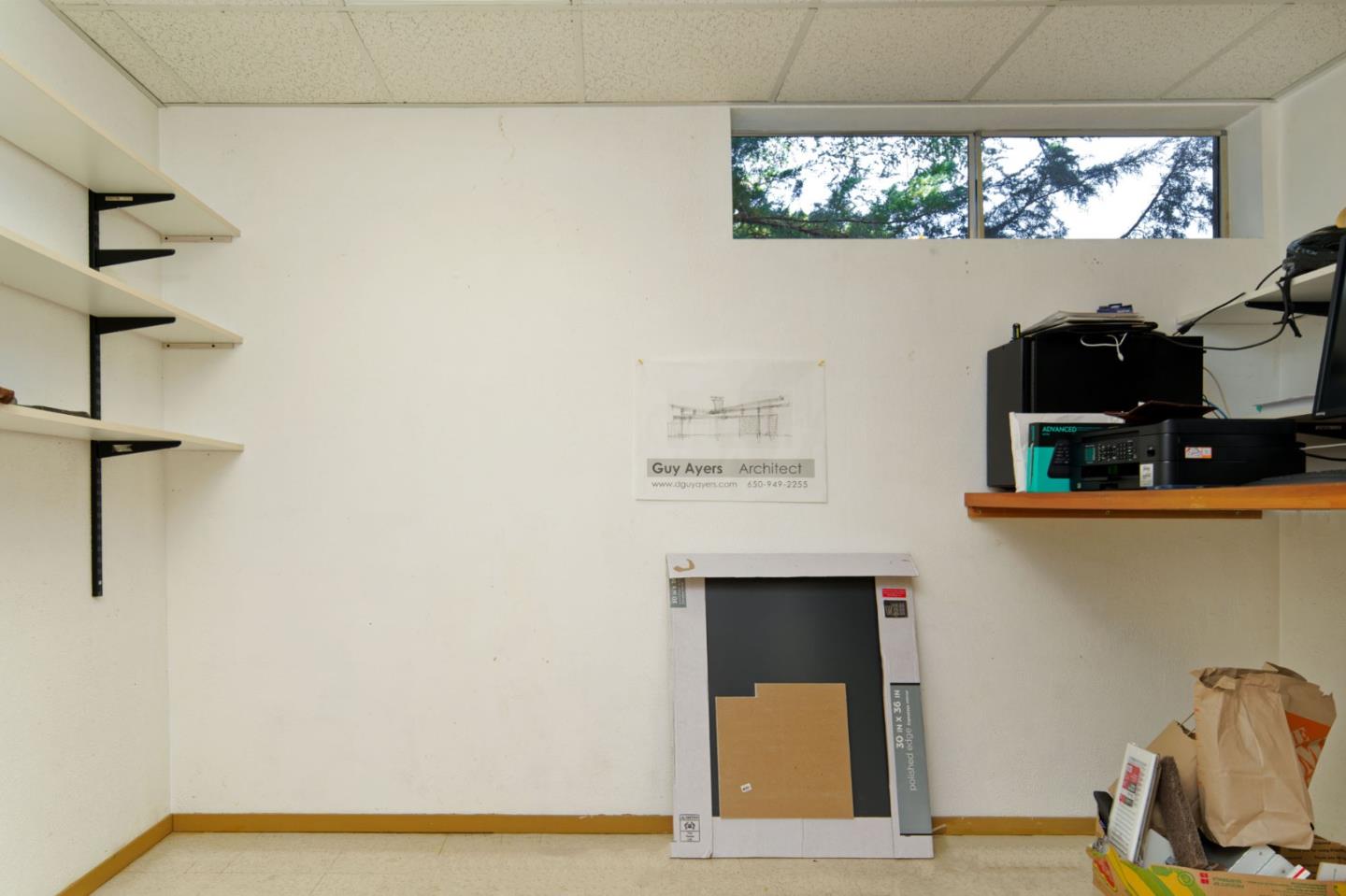 26969 Moody Road Los Altos Hills, CA 94022 - Photo 46 of 52 a view of a hallway with workspace