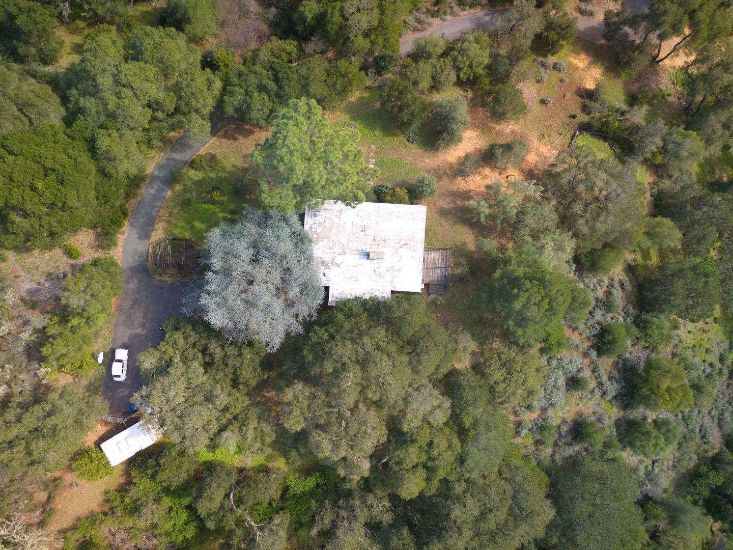 26969 Moody Road Los Altos Hills, CA 94022 - Photo 48 of 52 an aerial view of residential house with outdoor space