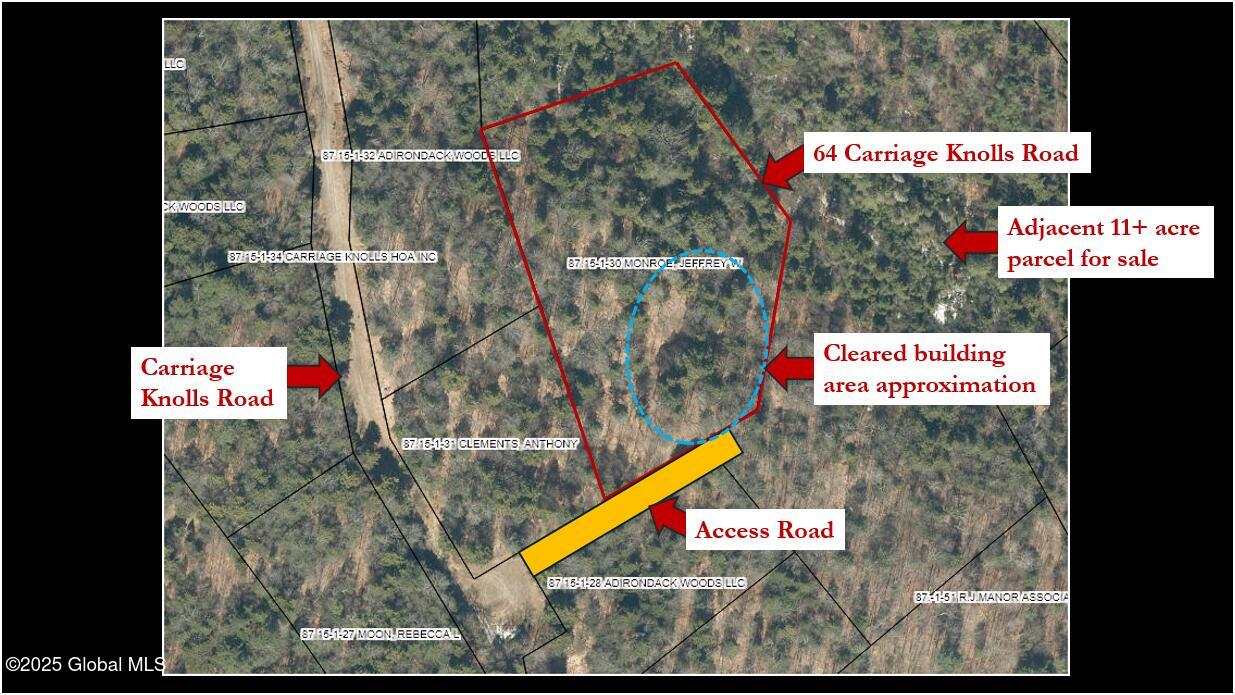 64 Carriage Knolls Road Chester, NY 12817 - Photo 3 of 23 64 Carriage Knolls Map