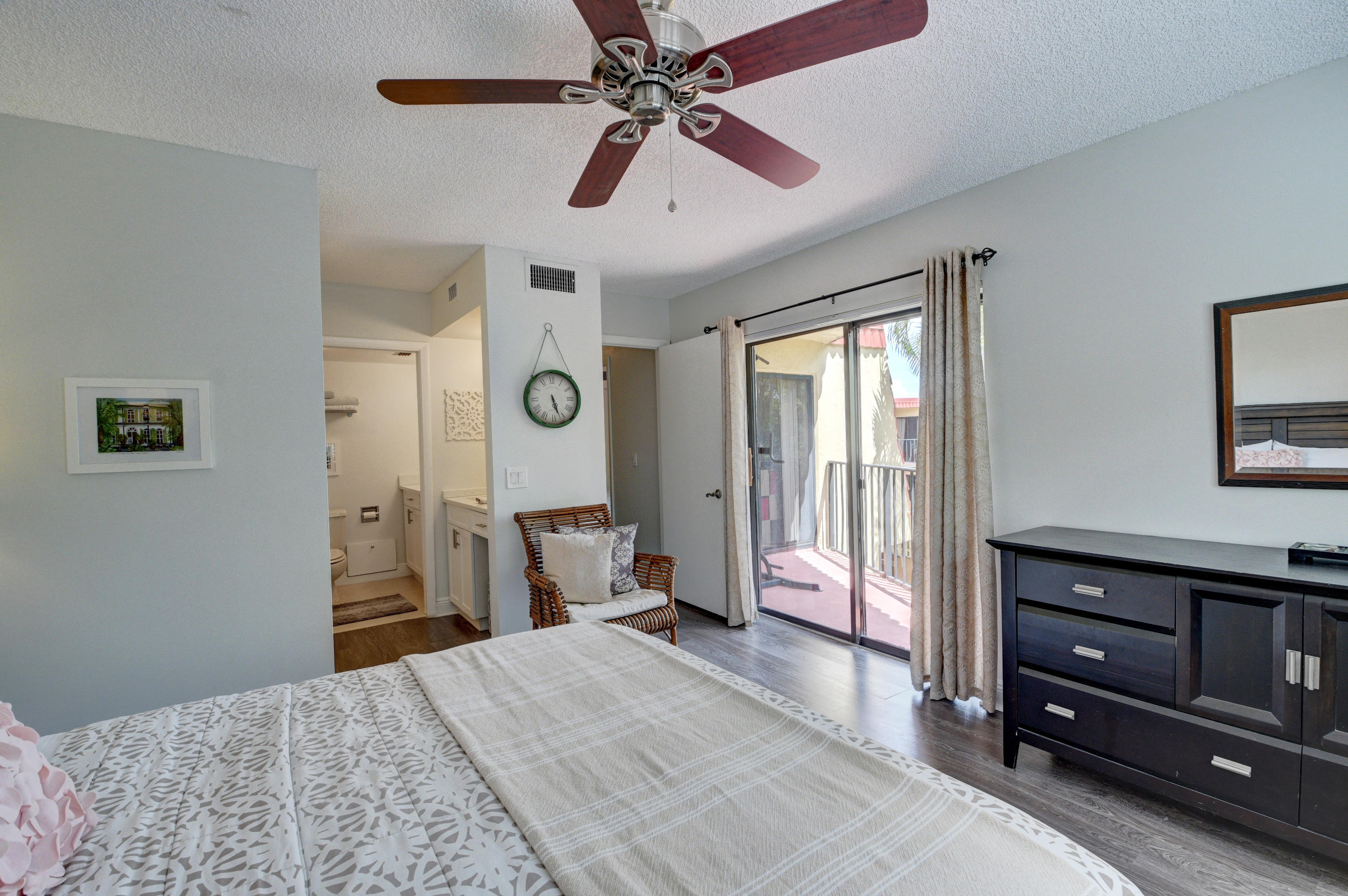 8393 Trent Court, Unit D Boca Raton, FL 33433 - Photo 29 of 38 Master bedroom w/balcony
