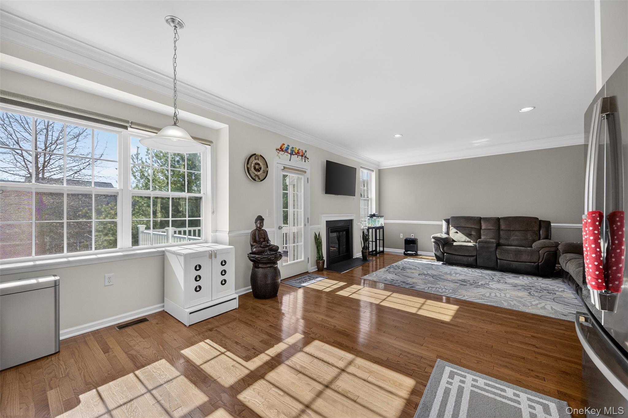 33 Pritchard Court Fishkill, NY 12524 - Photo 9 of 47 View of living room from kitchen.