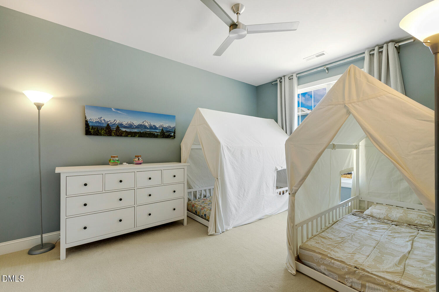 538 Rowanwood Way Apex, NC 27523 - Photo 26 of 40 a view of a bedroom with furniture and staircase
