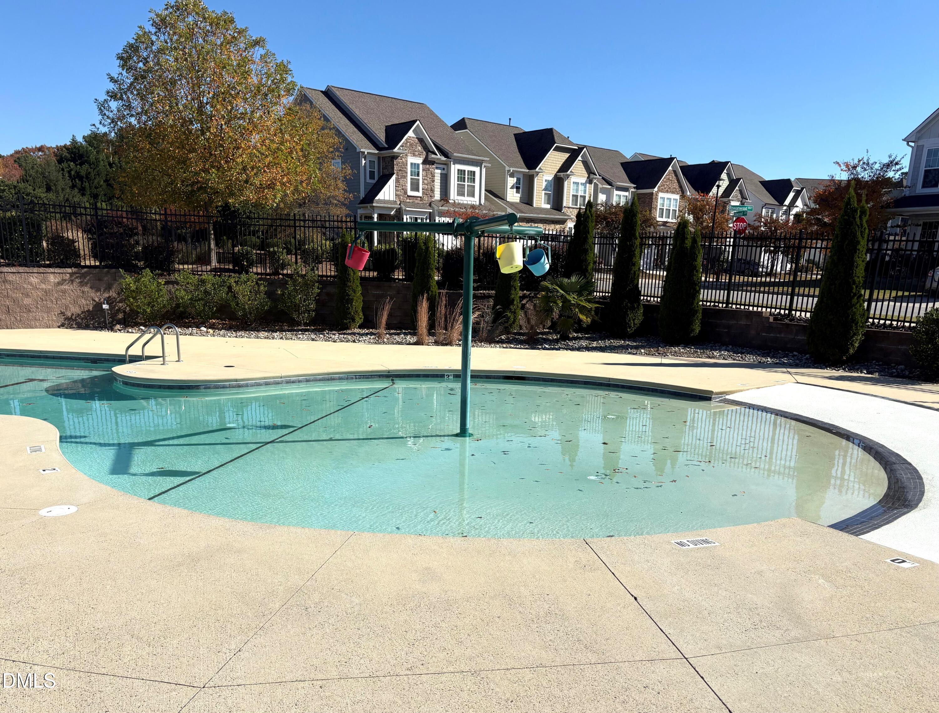 538 Rowanwood Way Apex, NC 27523 - Photo 36 of 40 a view of a house with swimming pool