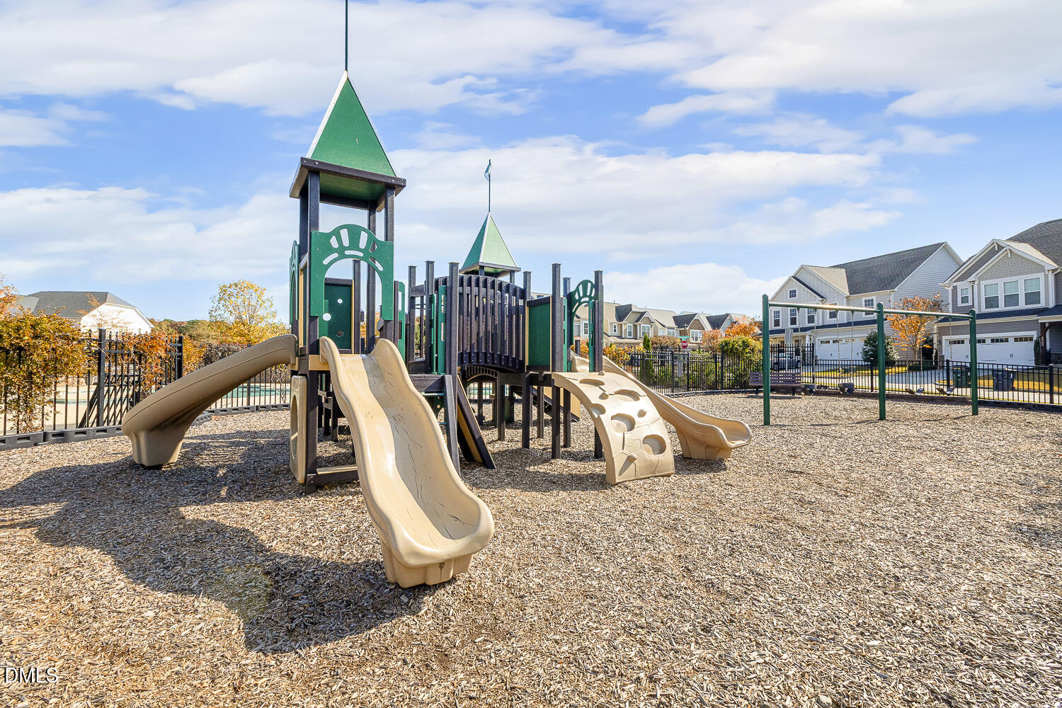 538 Rowanwood Way Apex, NC 27523 - Photo 37 of 40 a view of a park with swings