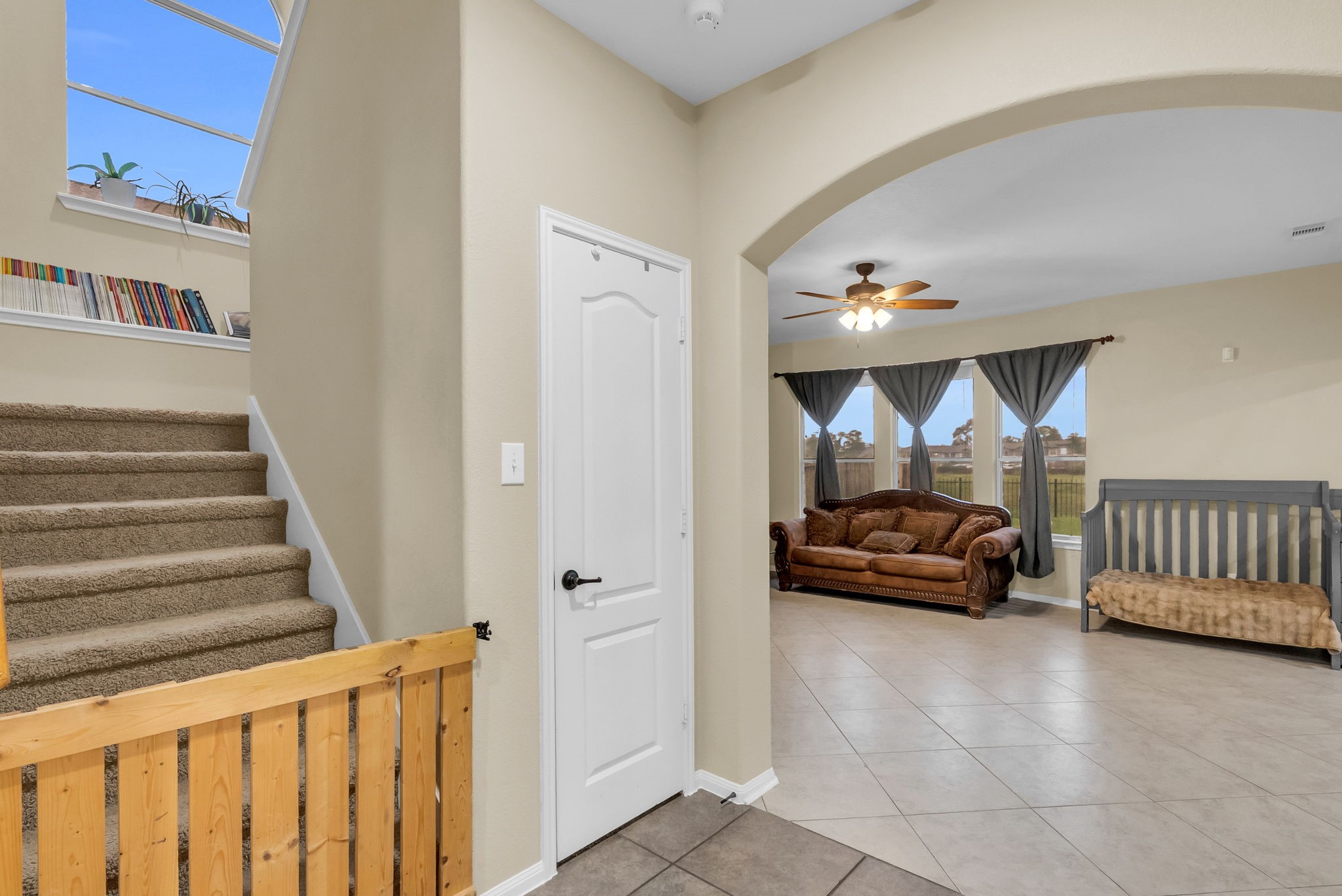 16619 Dover Mills Drive Spring, TX 77379 - Photo 46 of 49 a bedroom with furniture and wooden floor