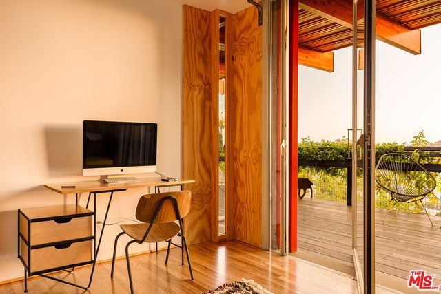 a view of a house with a balcony