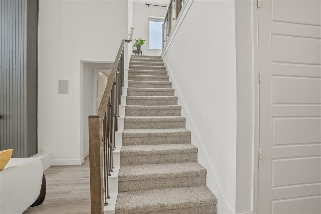 908 Maple Leaf Lane Haslet, TX 76052 - Photo 23 of 40 a view of an entryway with staircase