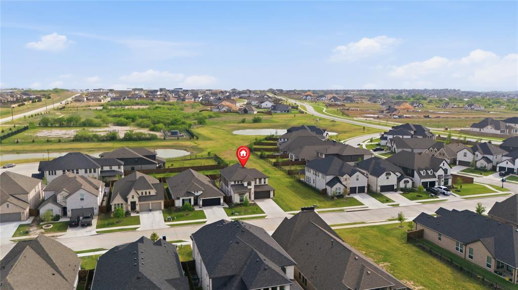 908 Maple Leaf Lane Haslet, TX 76052 - Photo 38 of 40 an aerial view of residential house with outdoor space and river