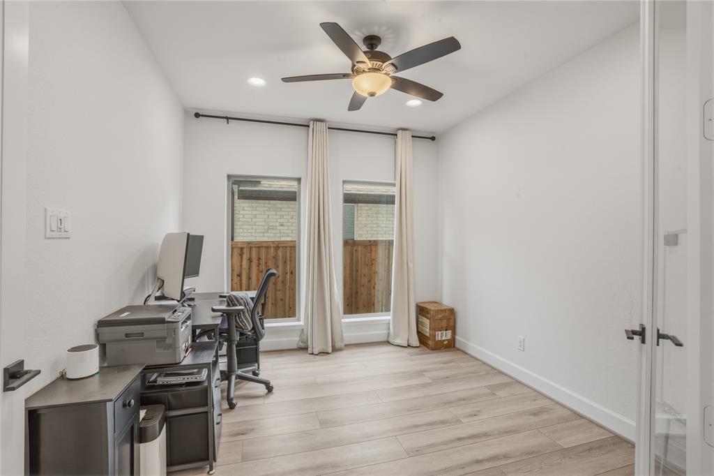 908 Maple Leaf Lane Haslet, TX 76052 - Photo 6 of 40 a view of a workspace with furniture and a window