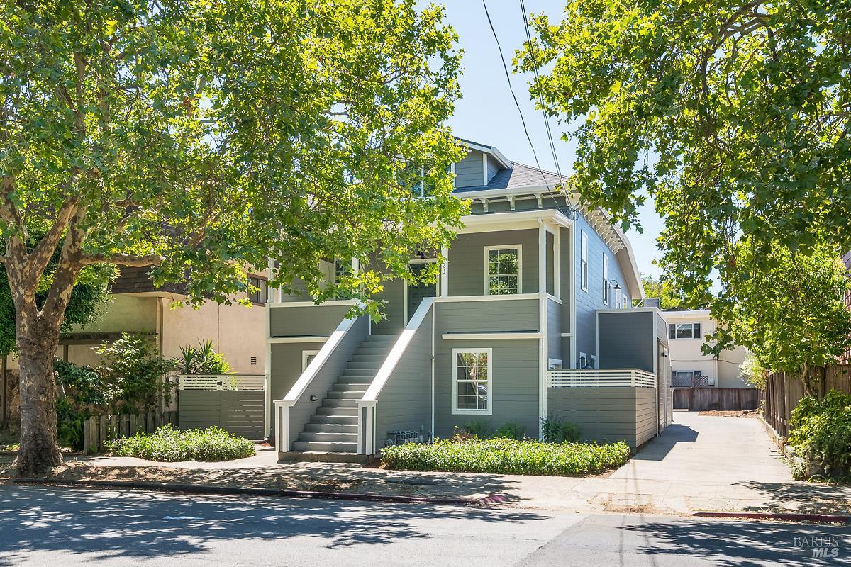 523 B Street San Rafael, CA 94901 - Photo 2 of 37 a front view of a house with garden