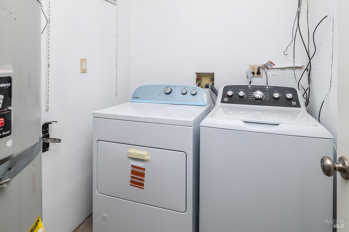 523 B Street San Rafael, CA 94901 - Photo 35 of 37 a utility room with dryer and washer